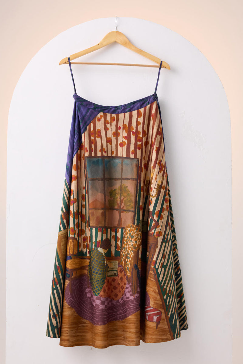 Dali Skirt-HOME ALONE cotton by CORD for women Worldwide