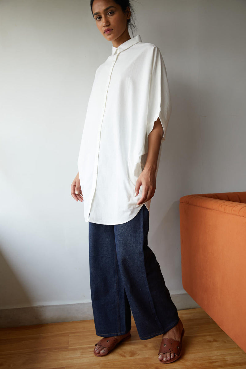 Daniel Shirt cotton by The Summer House in white color for women Worldwide