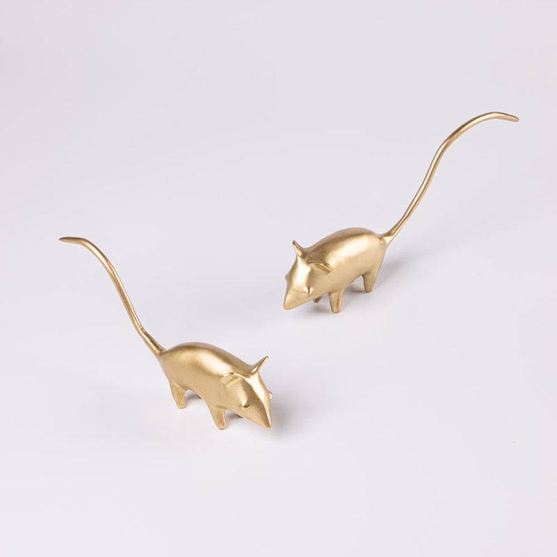 Decorative Brass Mouse linen by Gado Living for Worldwide
