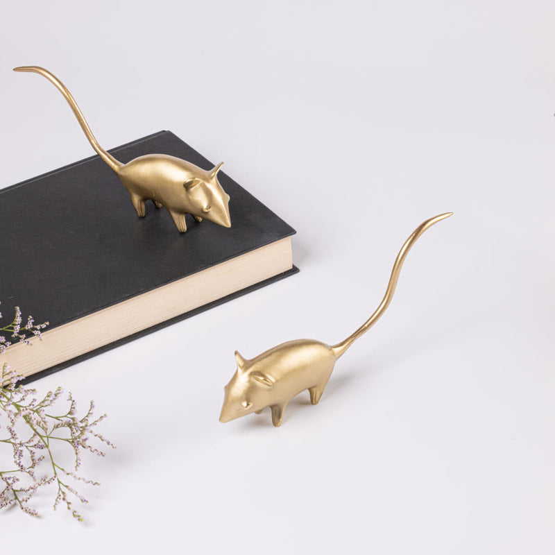 Decorative Brass Mouse linen by Gado Living for Worldwide