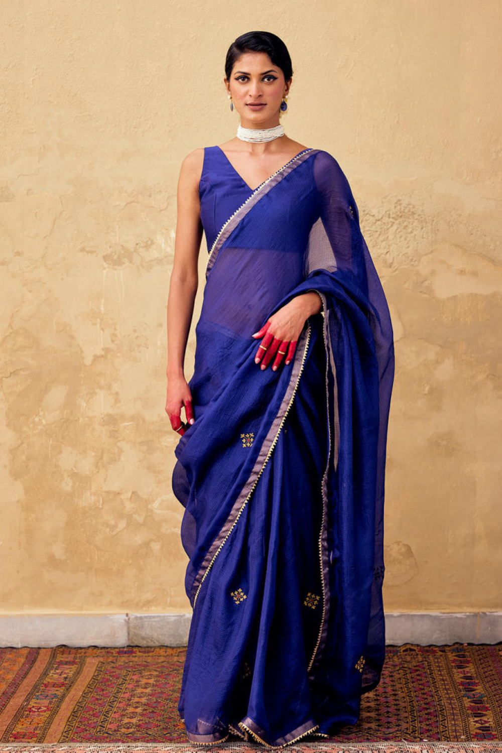 Dilruba saree with blouse