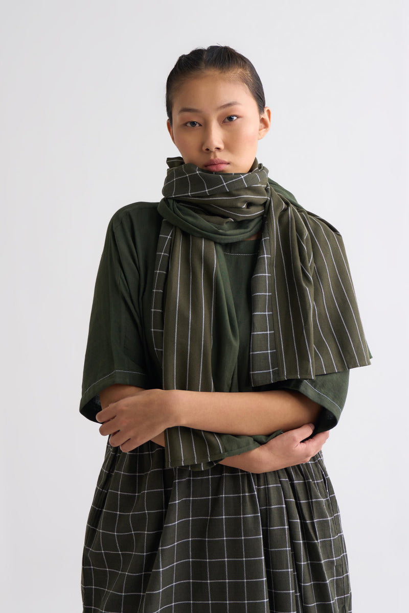 Dolman Dress Co-ord - Olive Dress,Co-ord Set by THREE for women Worldwide