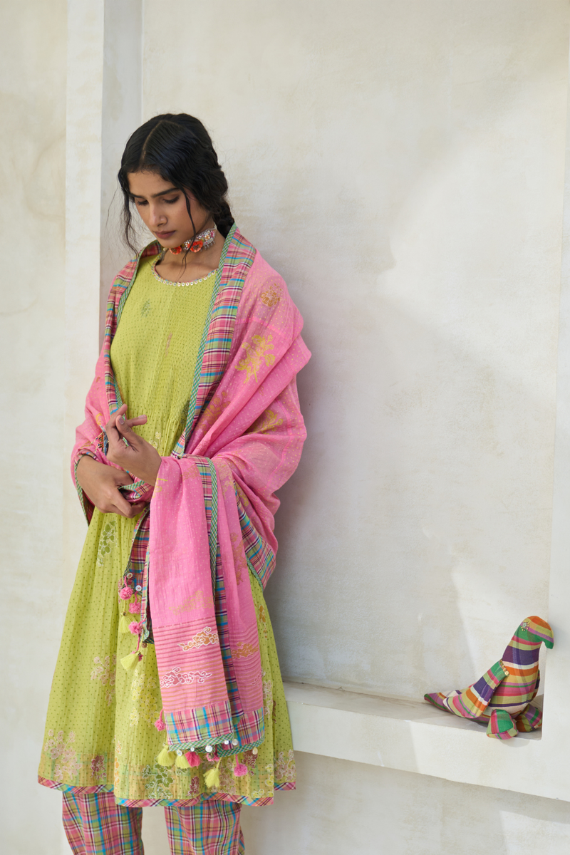 James Set cotton by SWATTI KAPOOR in multi color for women Worldwide