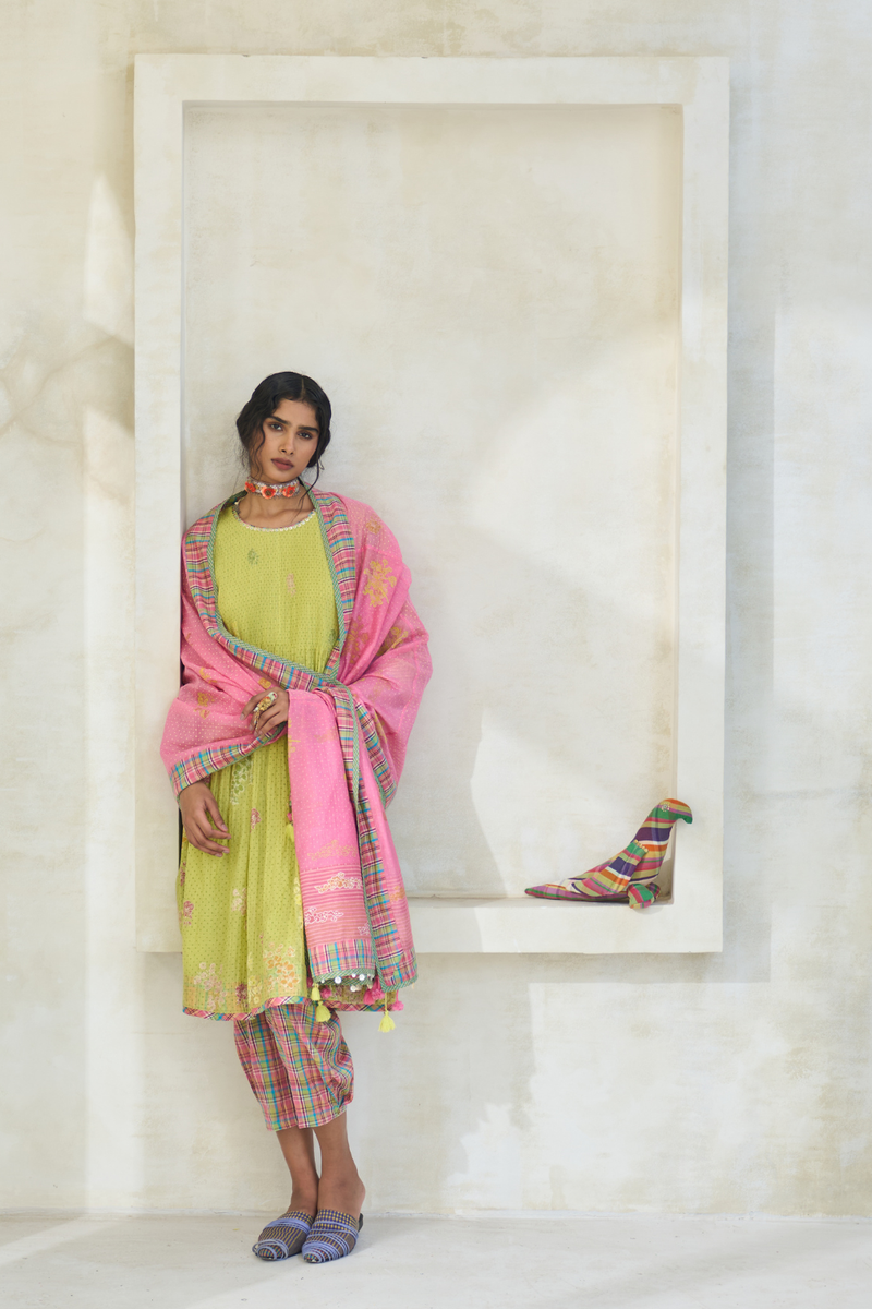 James Set cotton by SWATTI KAPOOR in multi color for women Worldwide