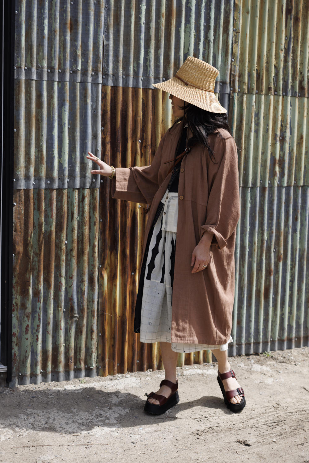 Duster jacket-Beige