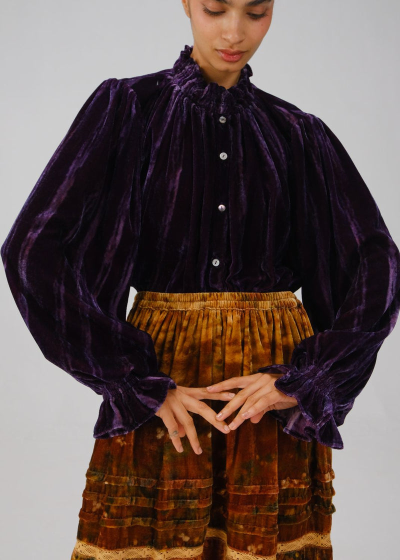 ELSA TOP-Purple by CORD for women Worldwide