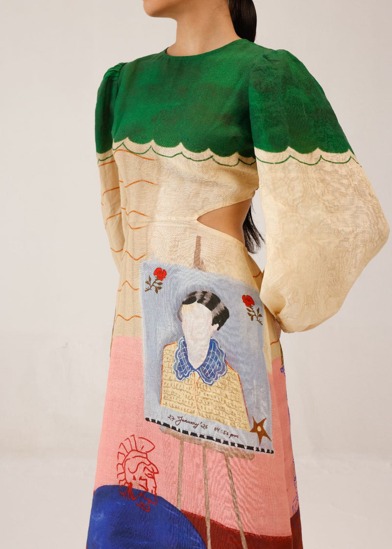 EURO LONG DRESS - LOFT all linen by CORD for women Worldwide