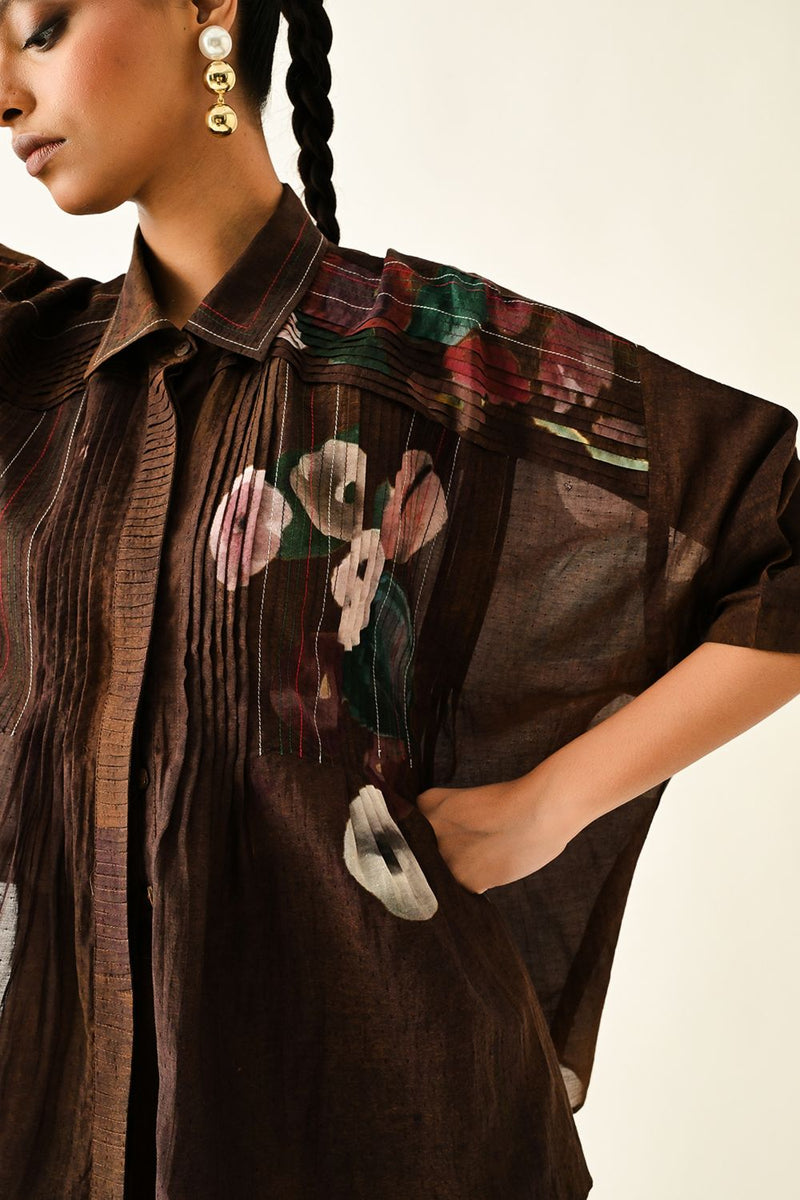 Earth Bloom Shirt Set
