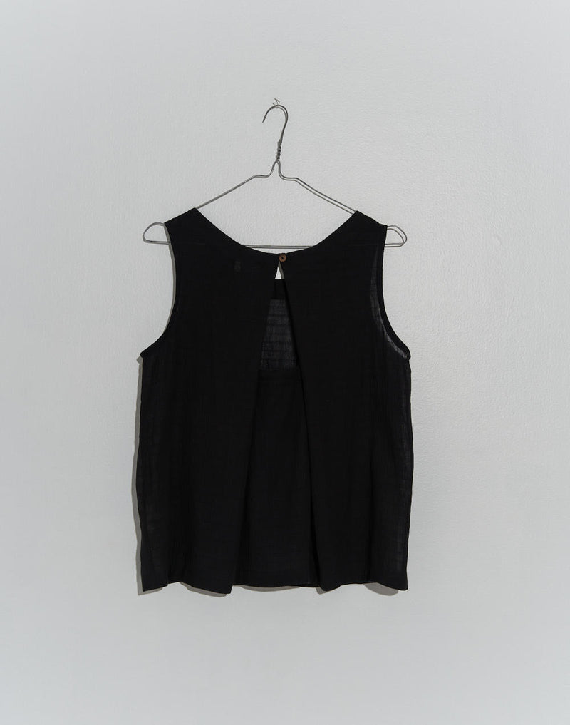 Easy black lounge -Top cotton by World of Crow in black color for women Worldwide