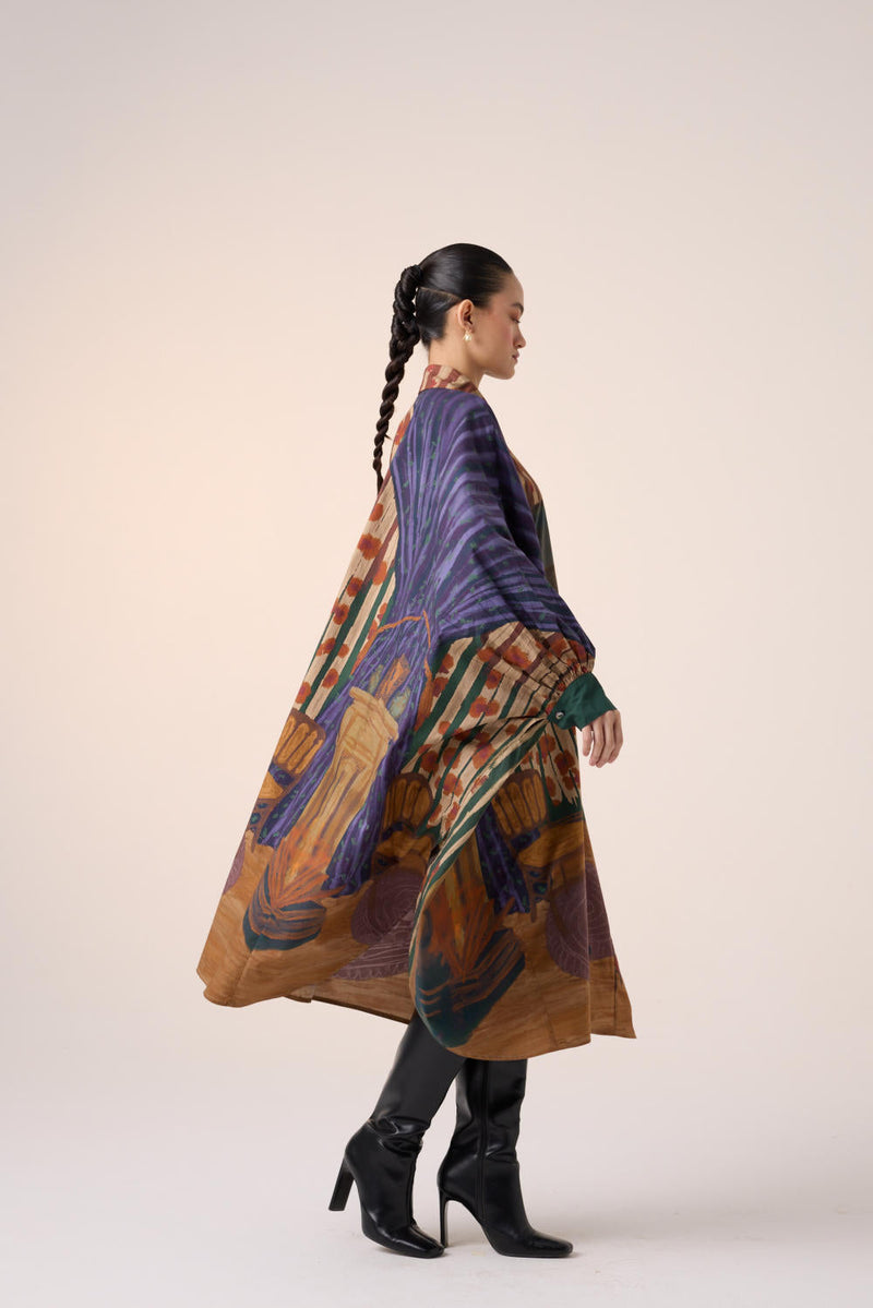 ECHO DRESS-HOME ALONE cotton by CORD for women Worldwide