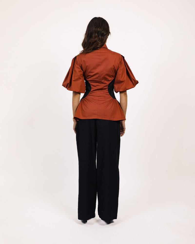 Illusion Top 100% cotton by Leh Studios in multi color for women Worldwide