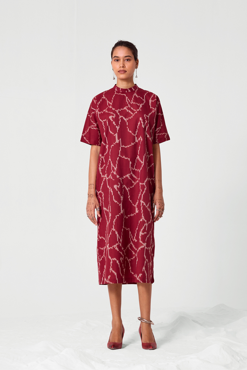 Ehan Handwoven Ikat Dress