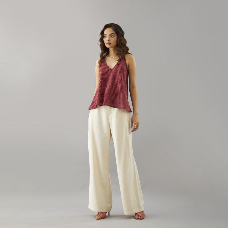 Elwah Halter neck top cotton by Moborr for women Worldwide