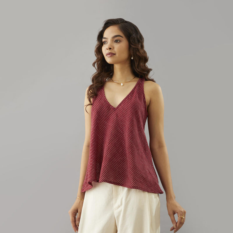 Elwah Halter neck top cotton by Moborr for women Worldwide