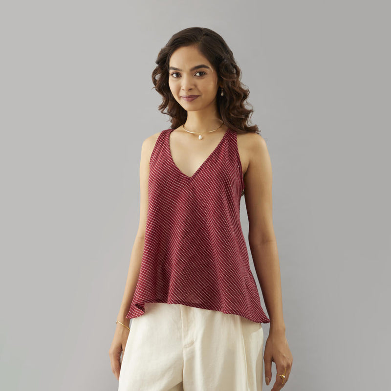 Elwah Halter neck top cotton by Moborr for women Worldwide