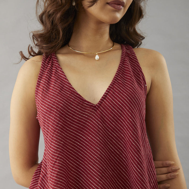 Elwah Halter neck top cotton by Moborr for women Worldwide