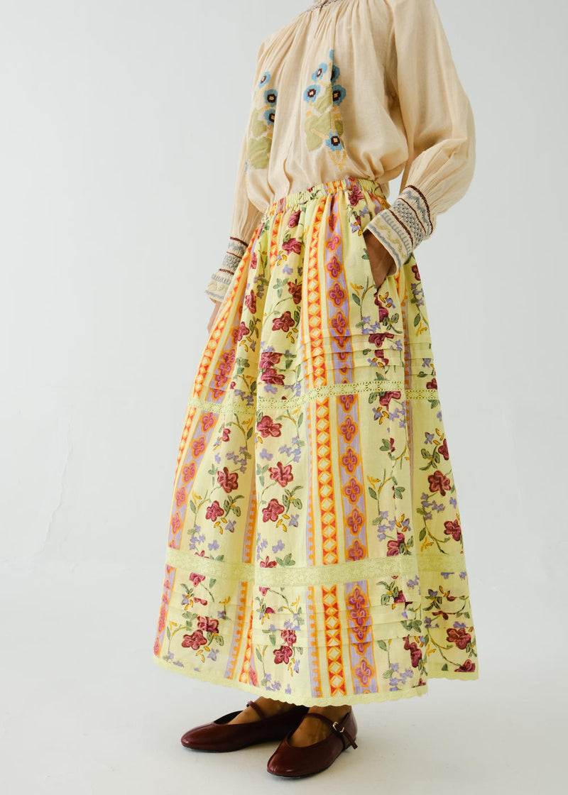 Emily skirt-Folk Bloom by CORD for women Worldwide