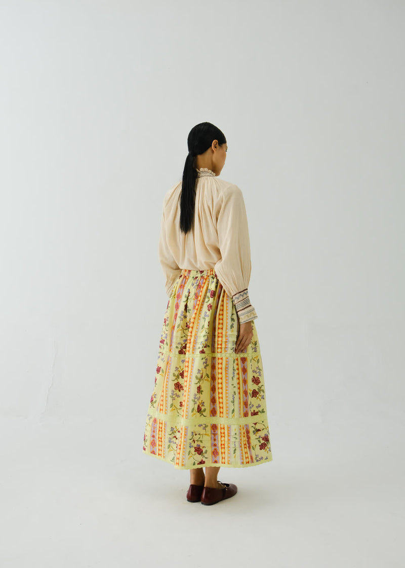 Emily skirt-Folk Bloom by CORD for women Worldwide