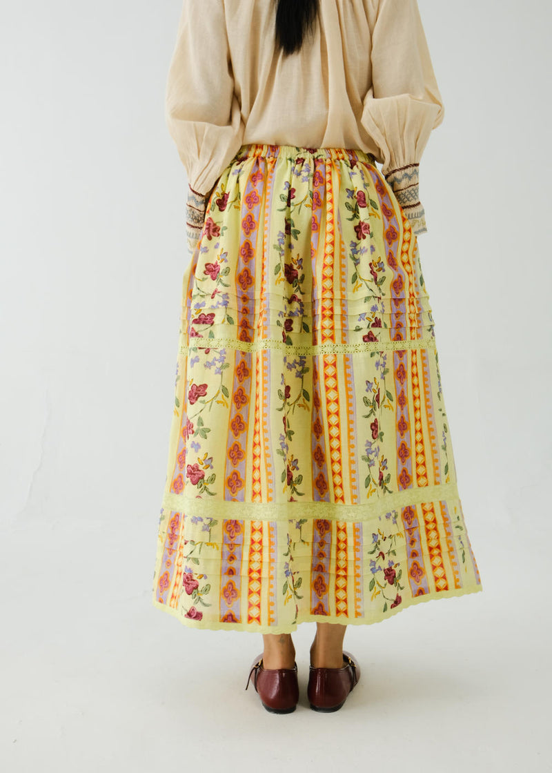 Emily skirt-Folk Bloom by CORD for women Worldwide