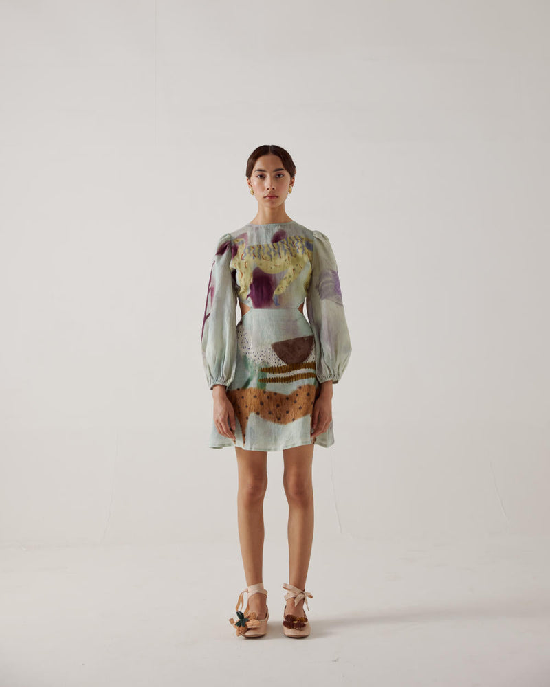Euro Dress-Mirage mul by CORD in multi for women Worldwide