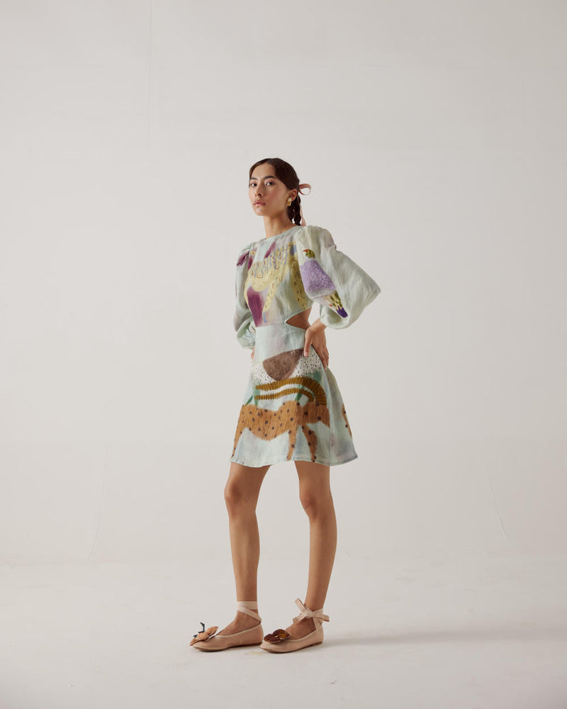 Euro Dress-Mirage mul by CORD in multi for women Worldwide