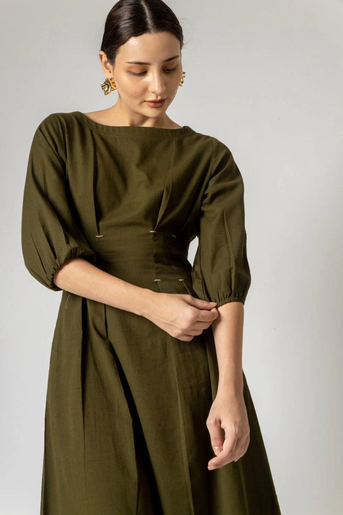 CELIA GREEN DRESS