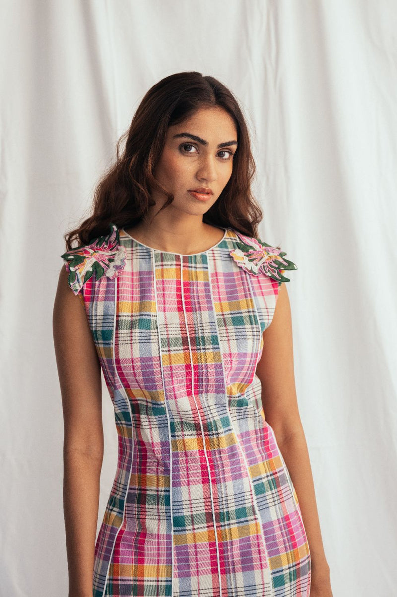 Sherbet Panel Dress cotton by JodiLife for women Worldwide