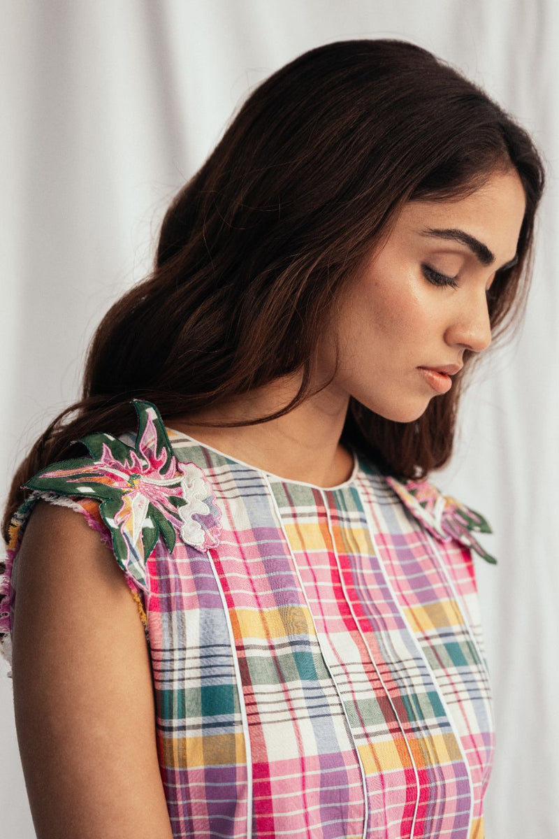 Sherbet Panel Dress cotton by JodiLife for women Worldwide
