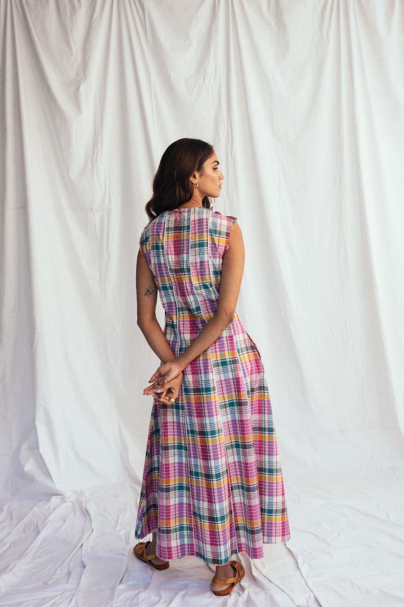 Sherbet Panel Dress cotton by JodiLife for women Worldwide