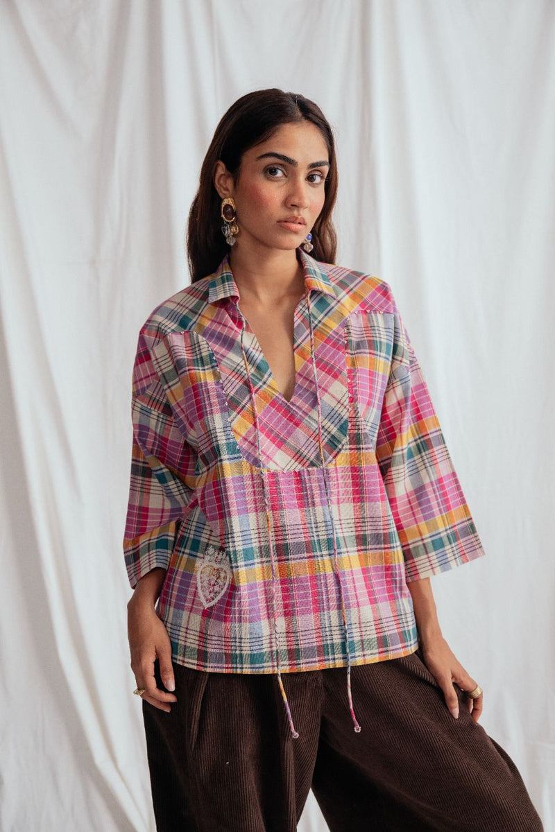 Sherbet Blouse cotton by JodiLife for women Worldwide
