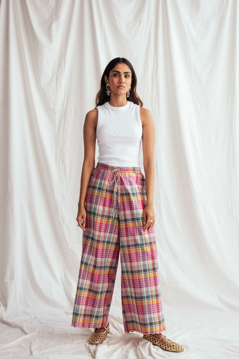 Sherbet Trousers cotton by JodiLife for women Worldwide