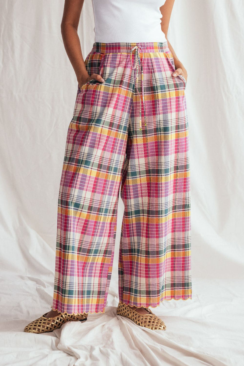 Sherbet Trousers cotton by JodiLife for women Worldwide