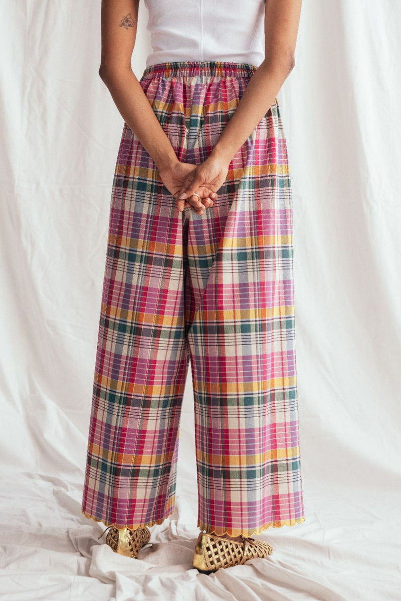 Sherbet Trousers cotton by JodiLife for women Worldwide