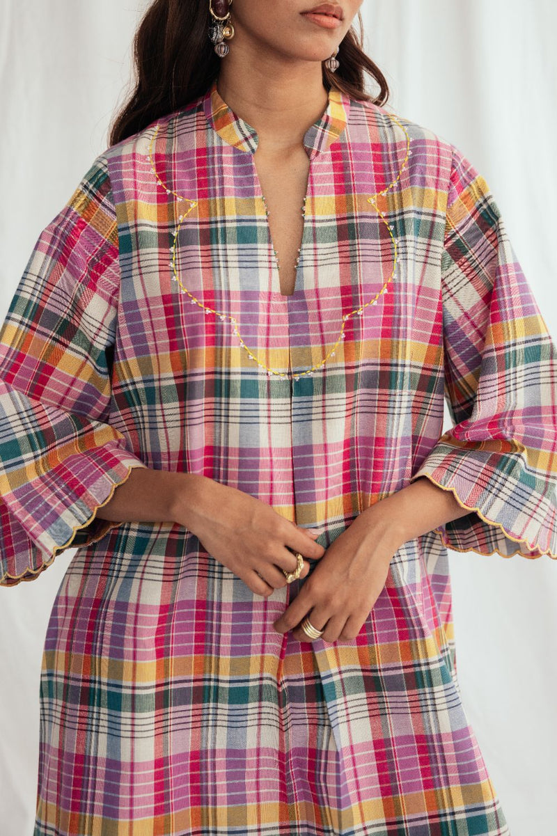 Sherbet Shift Dress cotton by JodiLife for women Worldwide