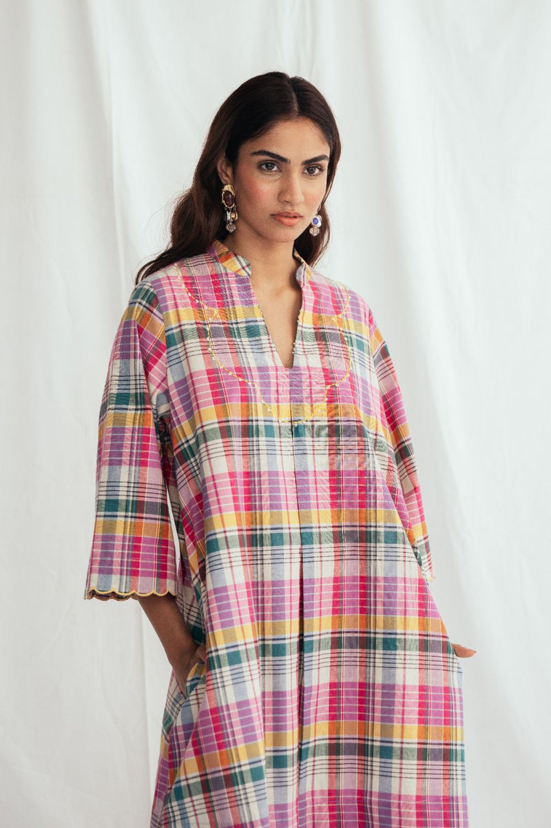 Sherbet Shift Dress cotton by JodiLife for women Worldwide