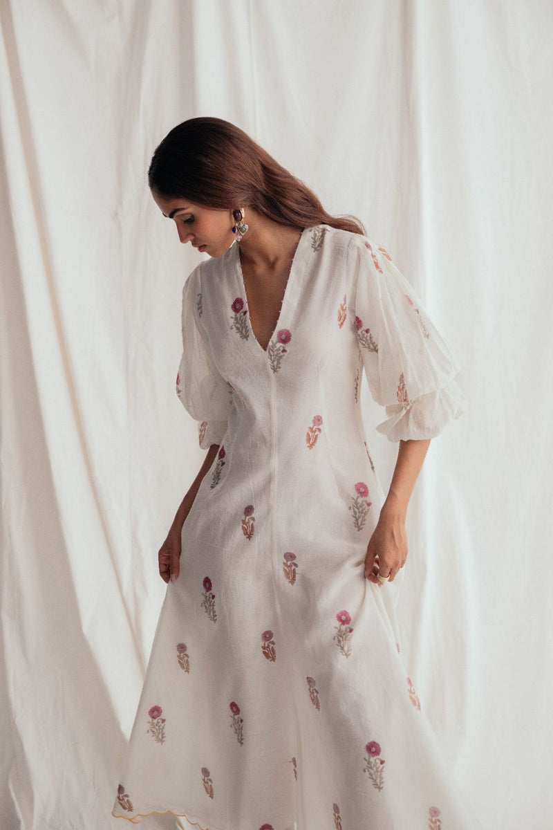 Kulfi Dress chanderi by JodiLife for women Worldwide