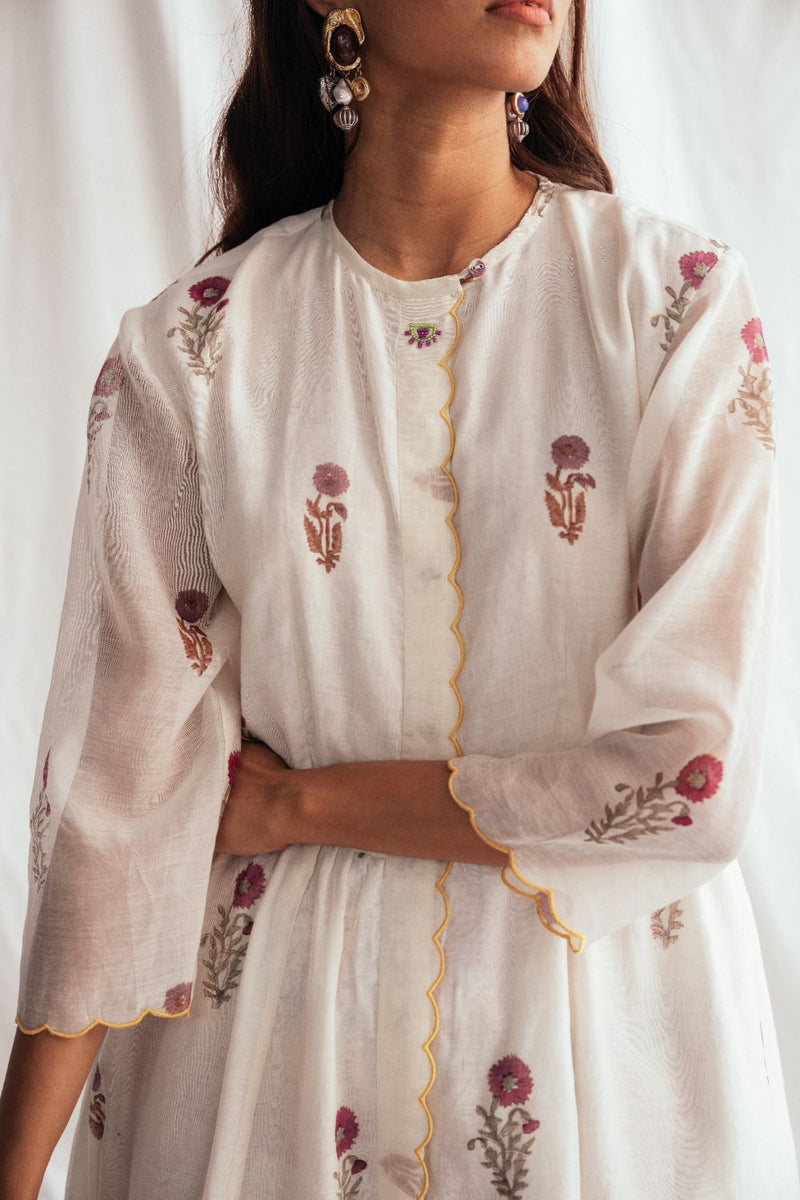 Kulfi Day Dress chanderi by JodiLife for women Worldwide