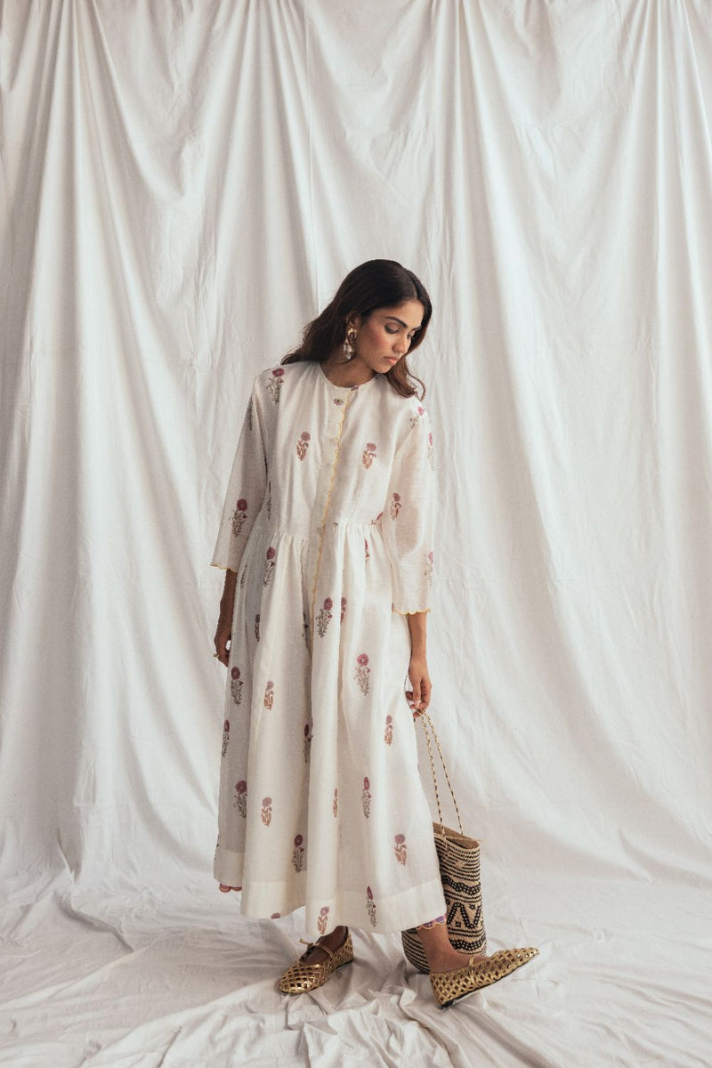 Kulfi Day Dress chanderi by JodiLife for women Worldwide