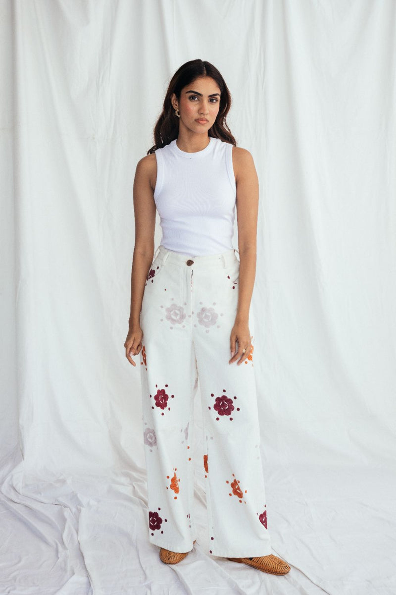 Thandai Corduroy Trousers corduroy by JodiLife for women Worldwide