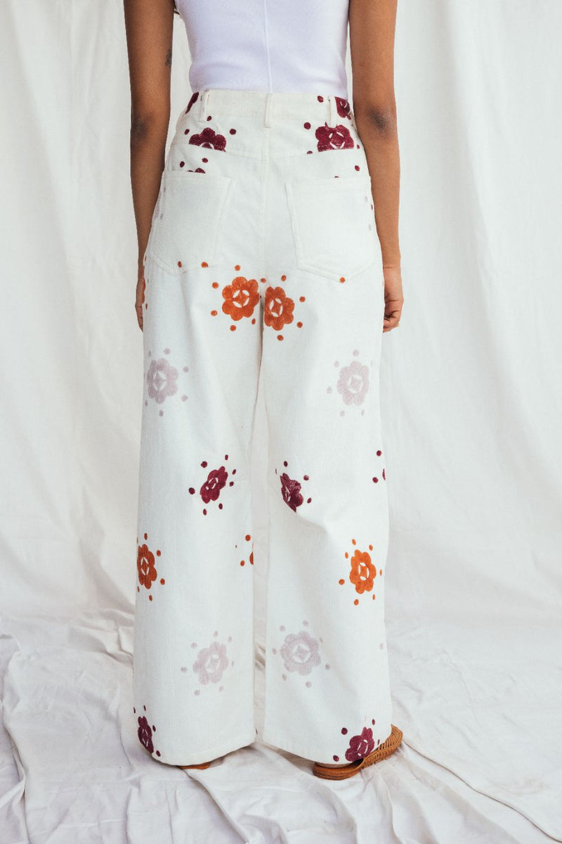 Thandai Corduroy Trousers corduroy by JodiLife for women Worldwide