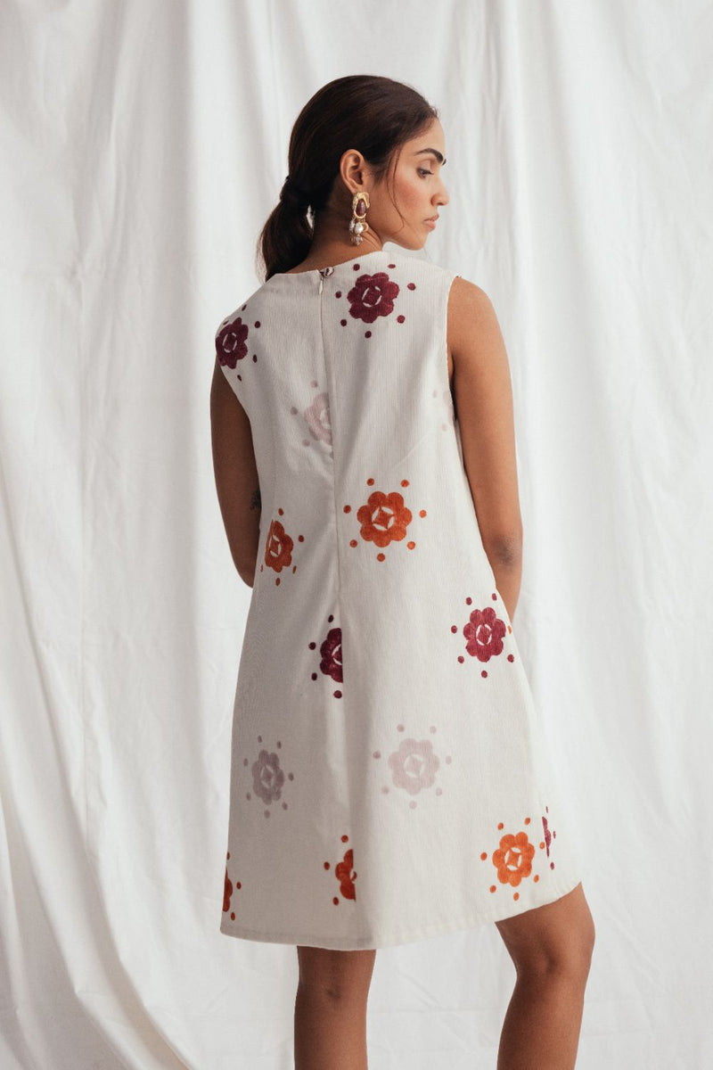 Thandai Corduroy Shift Dress corduroy by JodiLife for women Worldwide