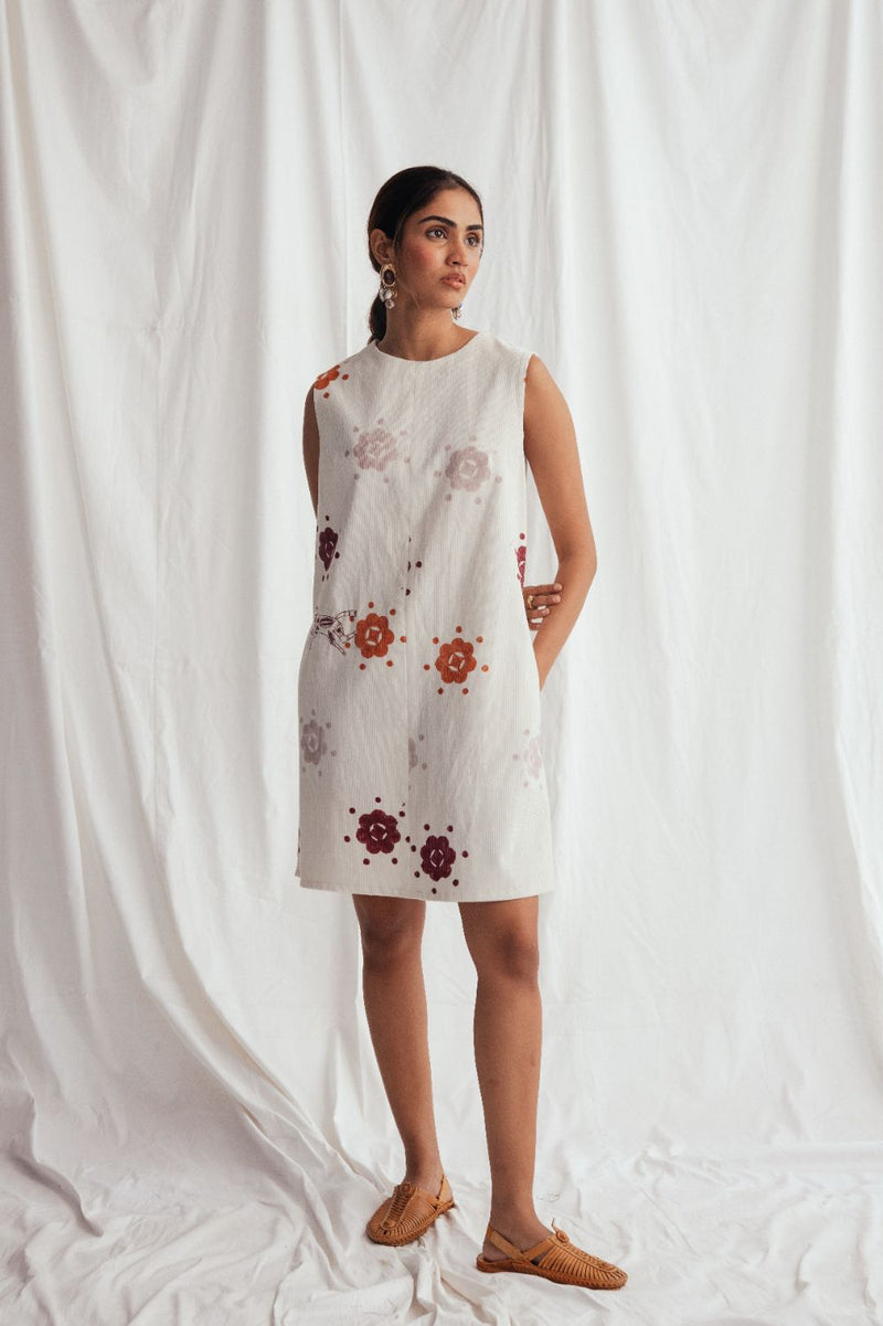 Thandai Corduroy Shift Dress corduroy by JodiLife for women Worldwide