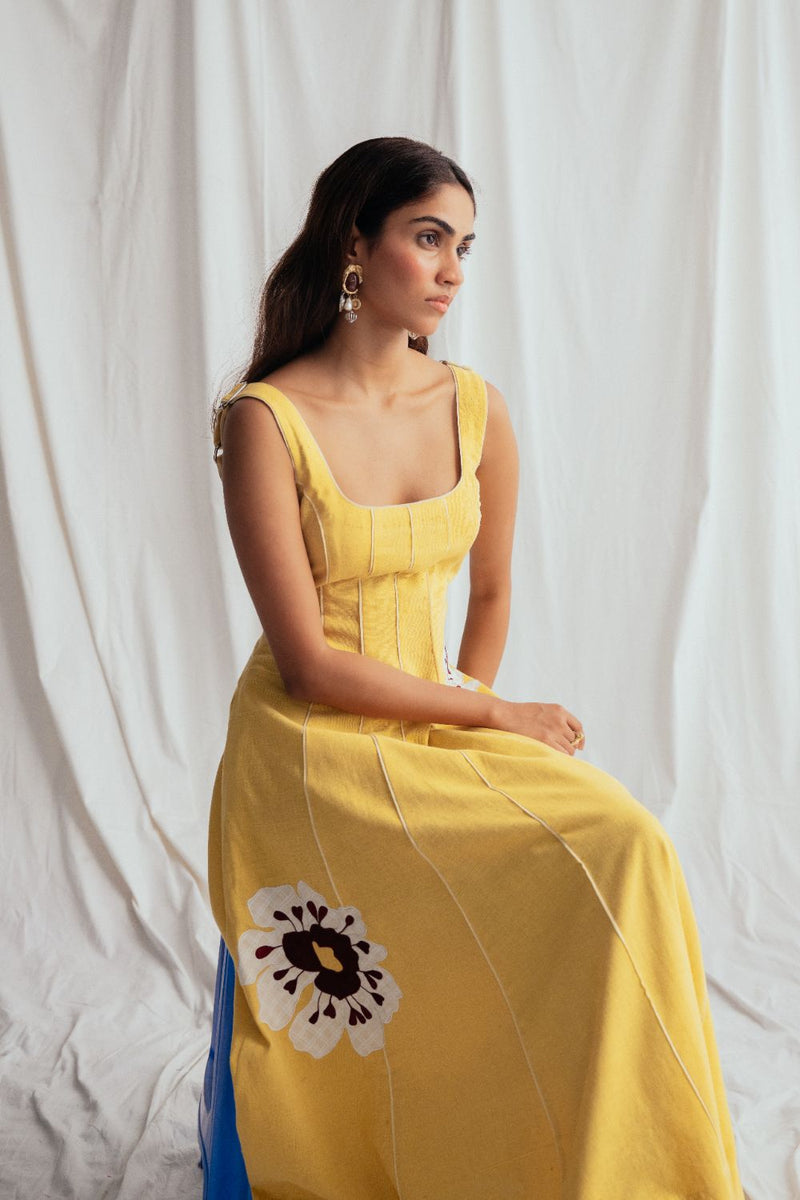 Aamras Handloom Dress cotton by JodiLife for women Worldwide