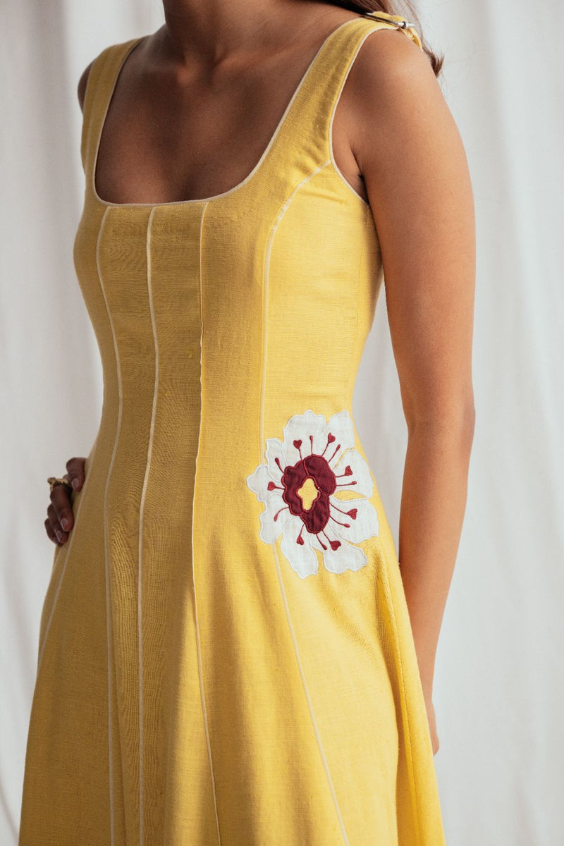 Aamras Handloom Dress cotton by JodiLife for women Worldwide