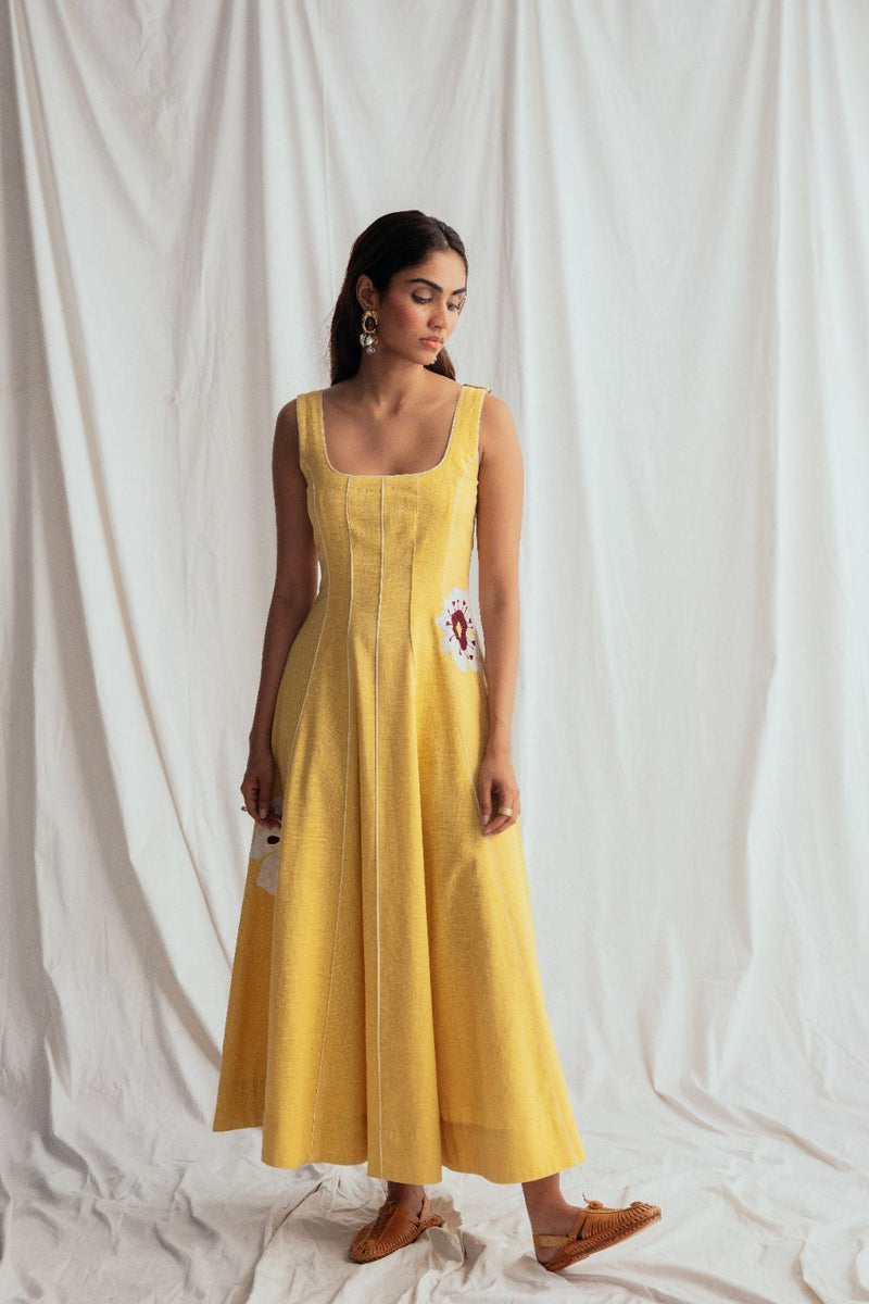 Aamras Handloom Dress cotton by JodiLife for women Worldwide
