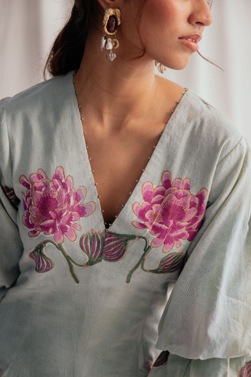 Gulkand Dress cotton by JodiLife for women Worldwide