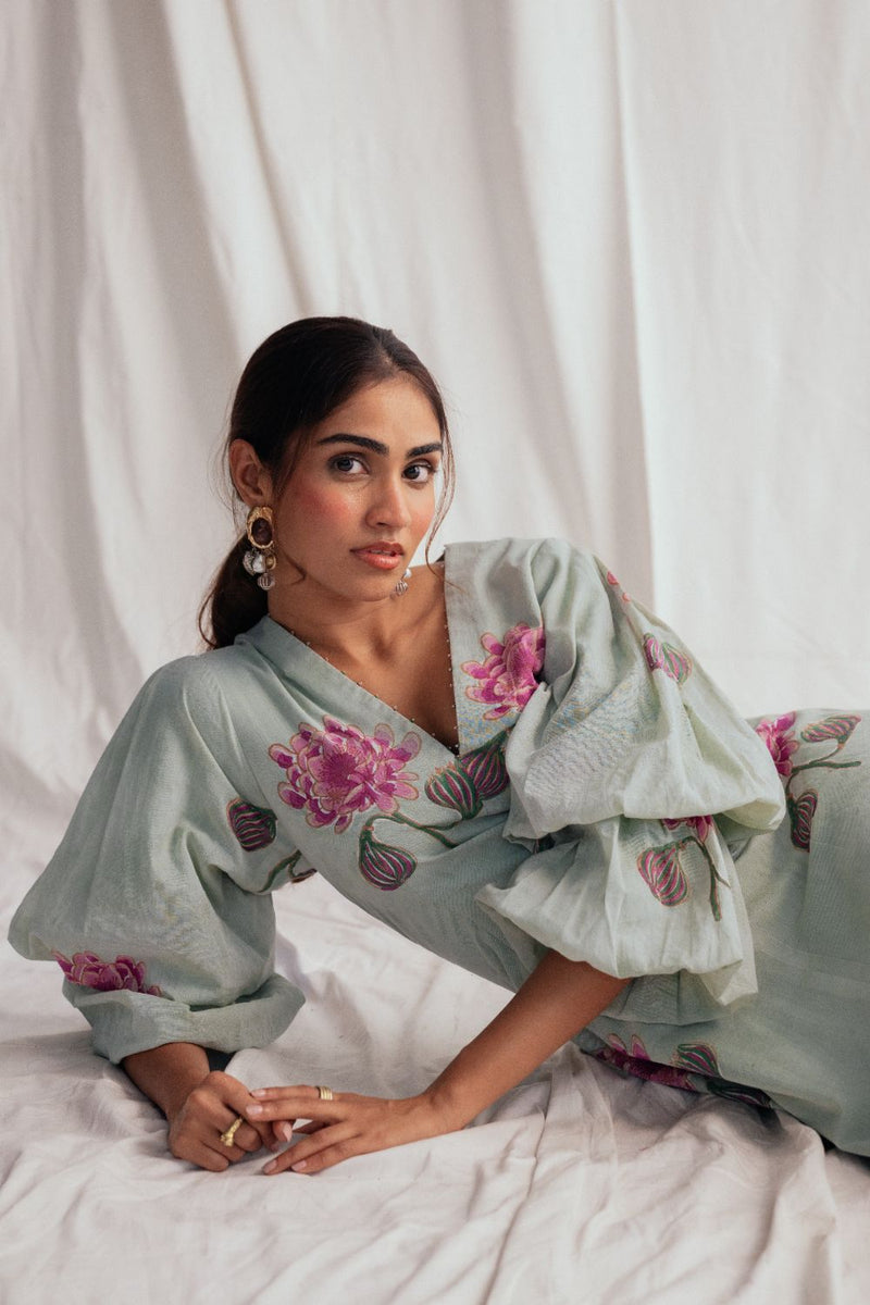 Gulkand Dress cotton by JodiLife for women Worldwide