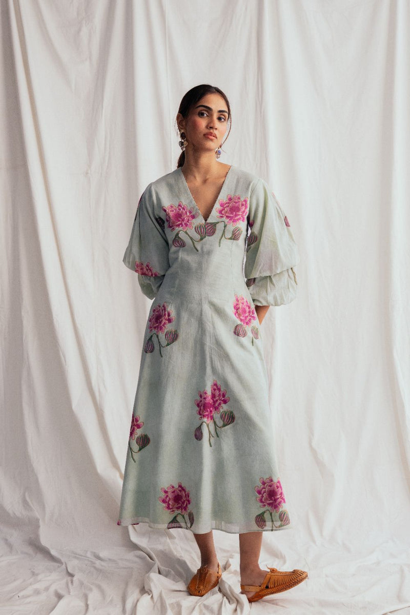 Gulkand Dress cotton by JodiLife for women Worldwide