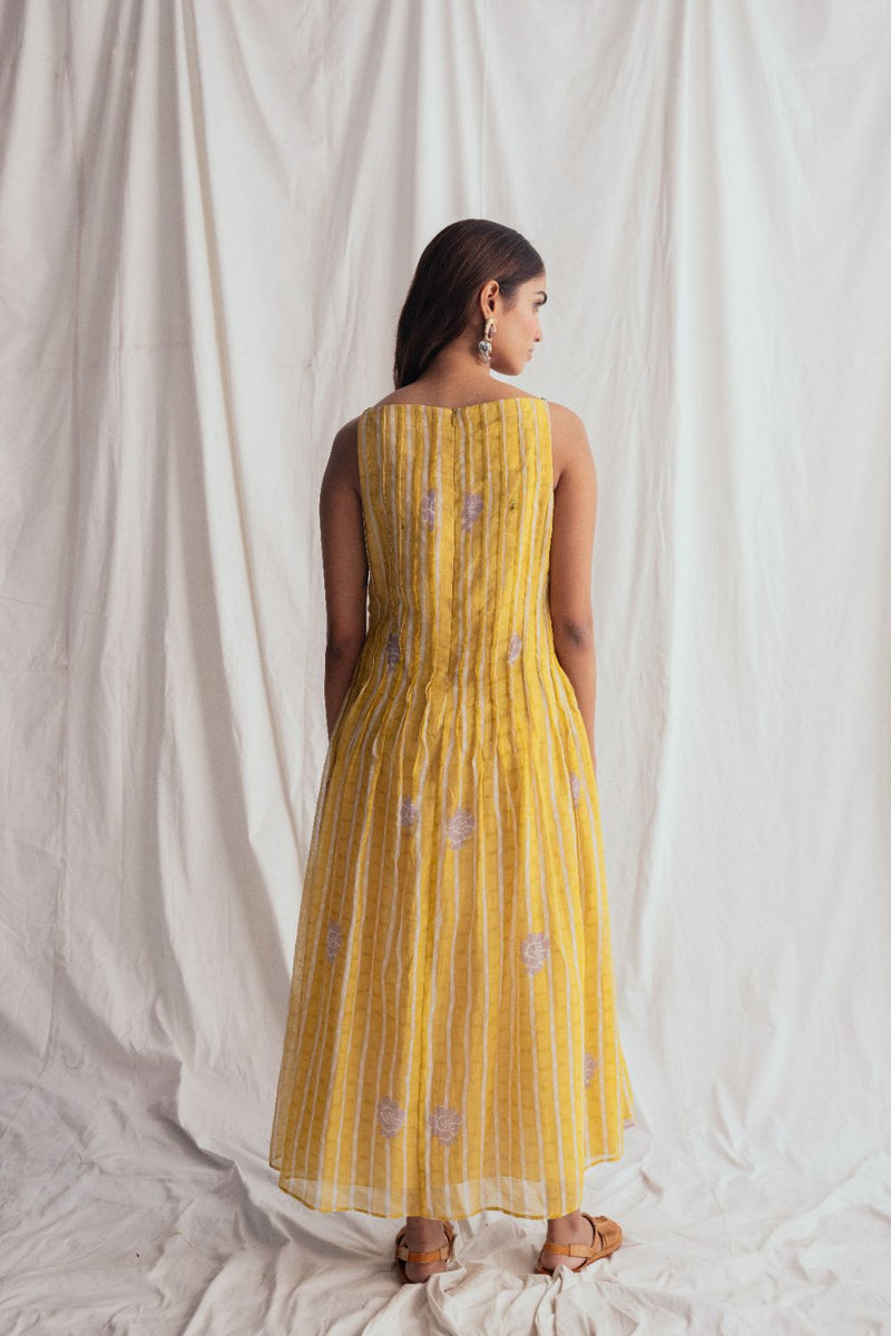 Dhoop Day Dress chanderi by JodiLife for women Worldwide