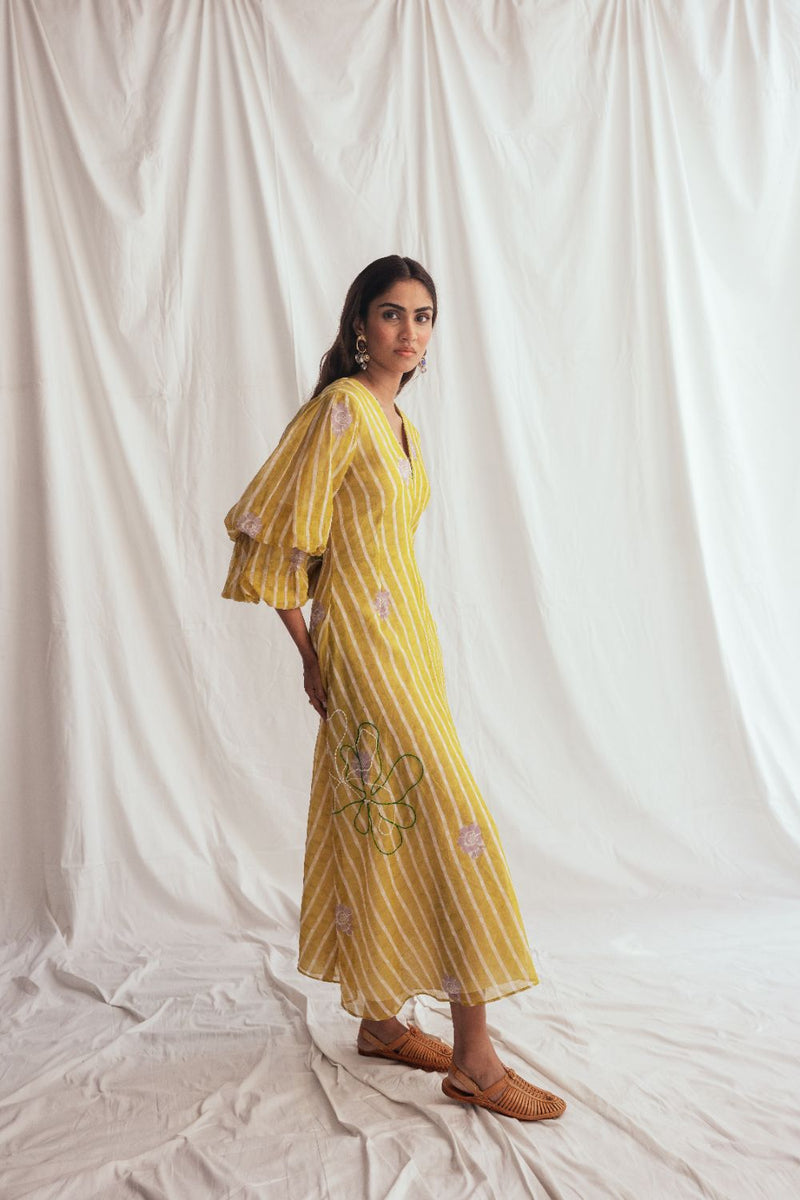 Dhoop Dress chanderi by JodiLife for women Worldwide